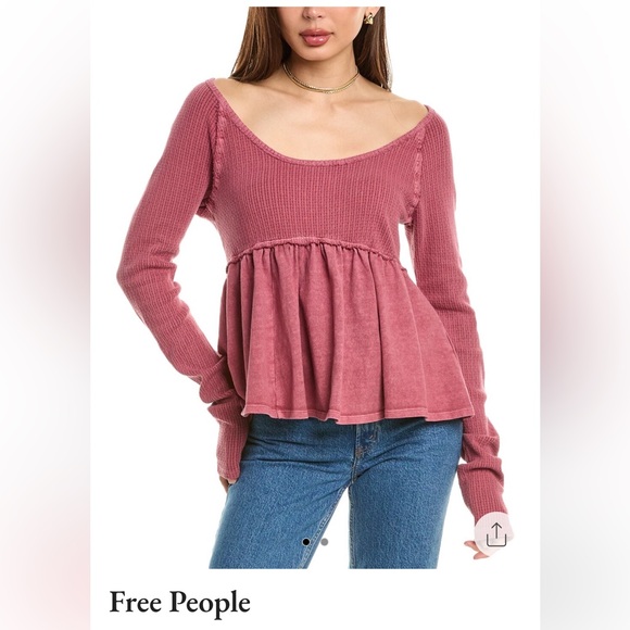 Free People Tops - Free People Mauve Women's Top Sz S nwt